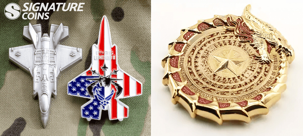 Custom 3D Challenge Coins