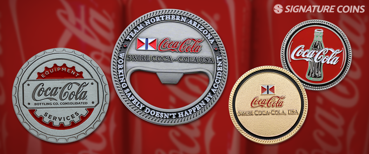 Coca-Cola Company Challenge Coins