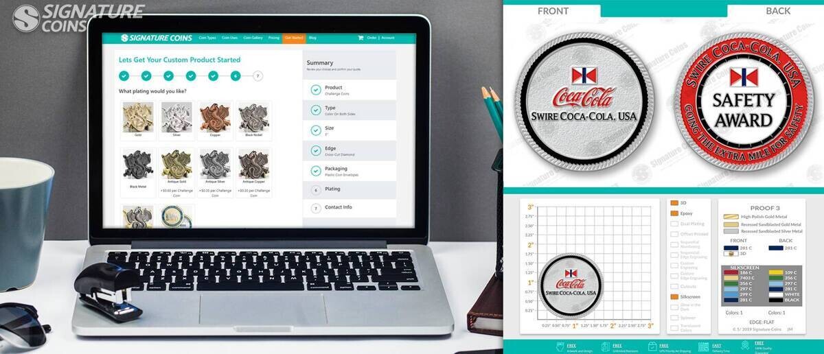 Customizing your Corporate Challenge Coins