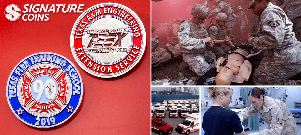 EMS School Challenge Coins