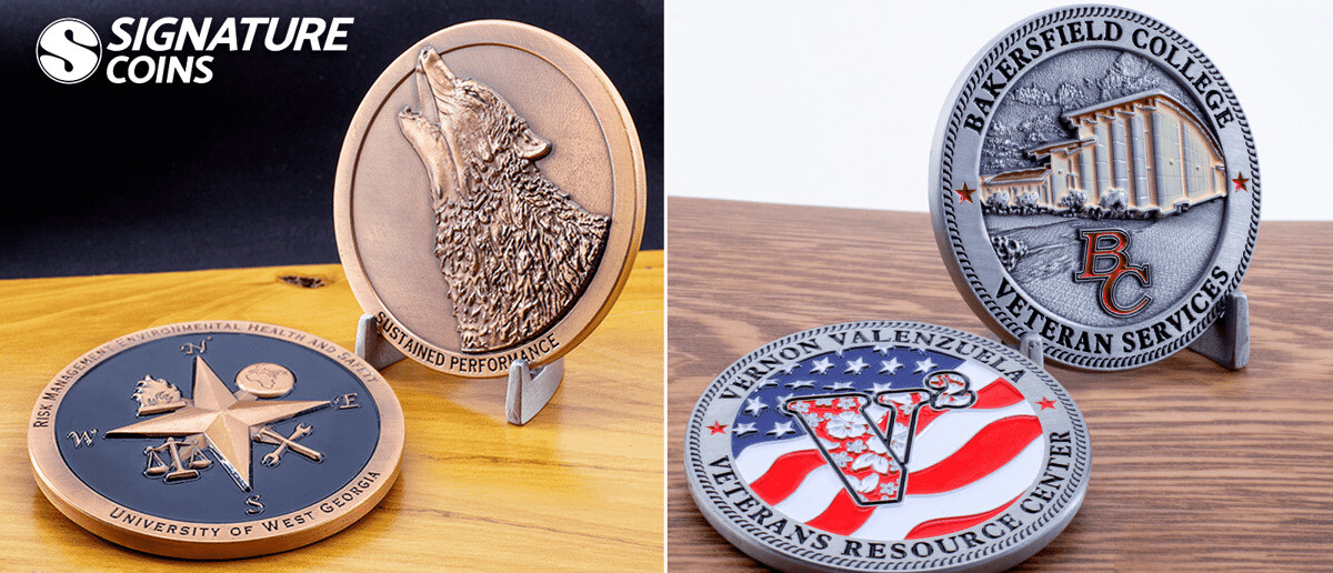 3D School Coins