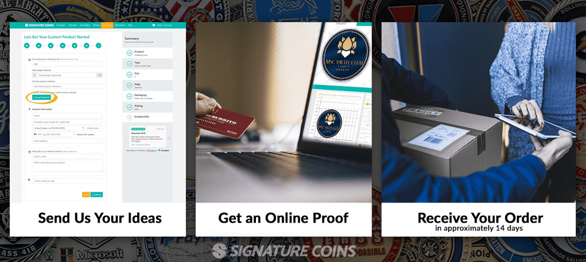 Customize Your Challenge Coins