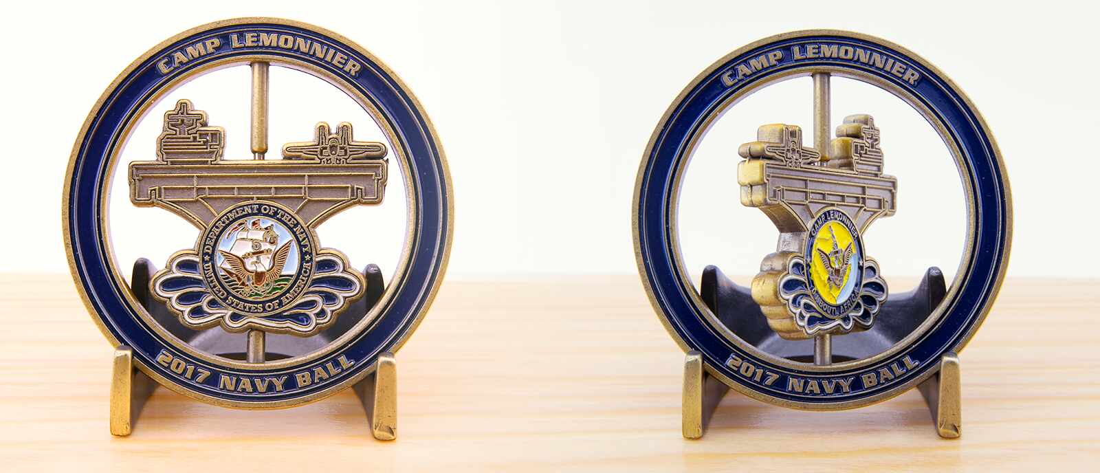Custom Spinner Challenge Coins