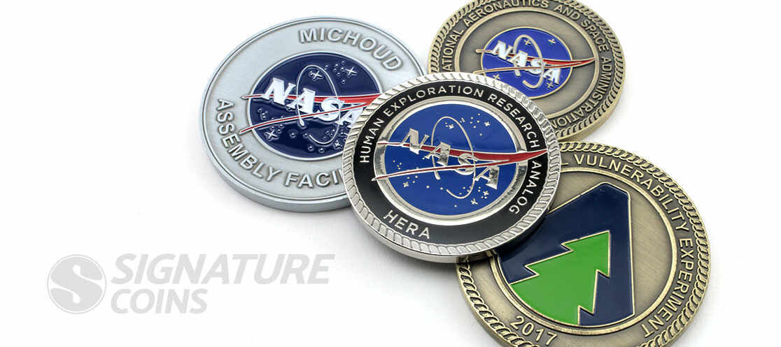 NASA Challenge Coins
