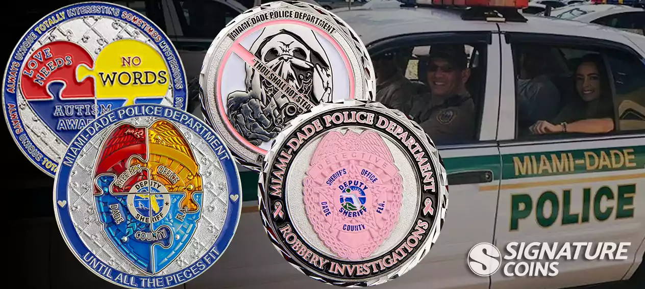 Miami-Dade Police Department Challenge Coins