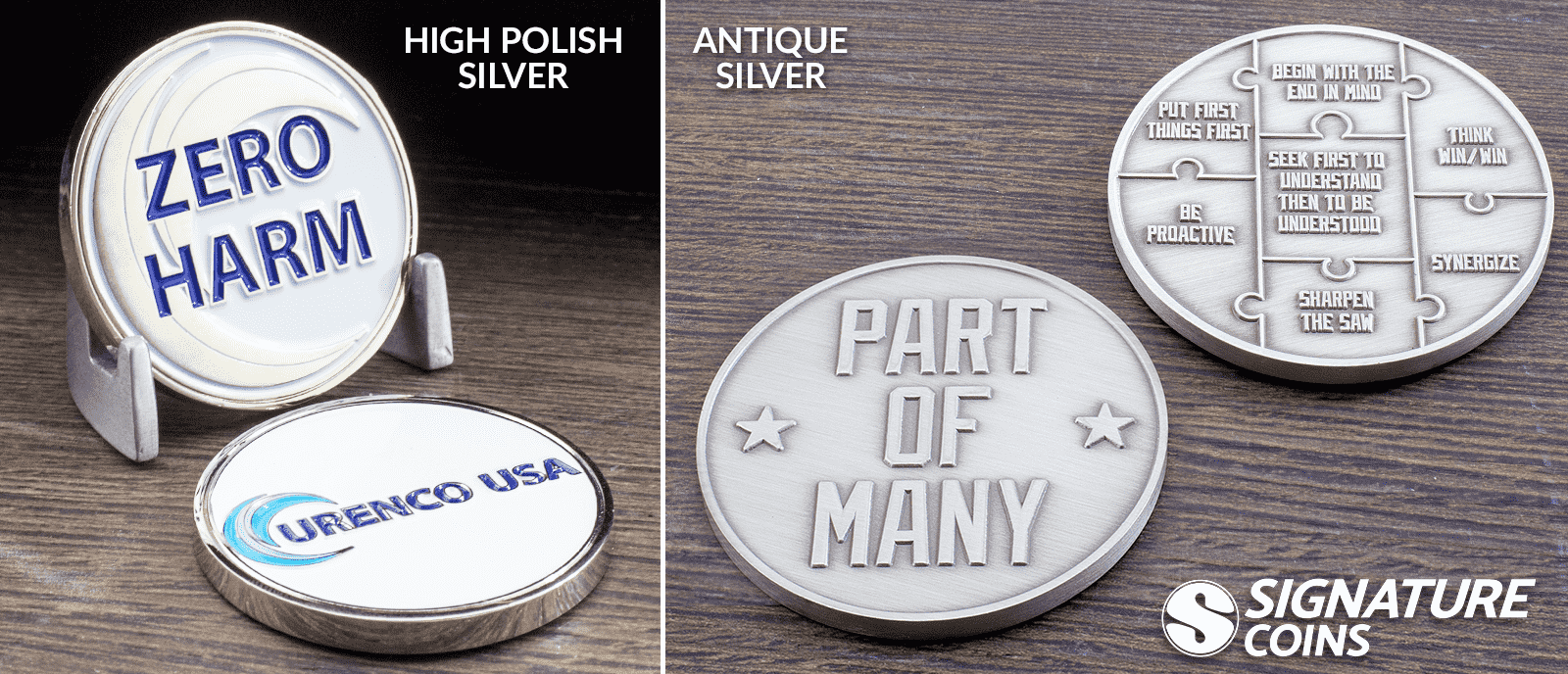 Zero Harm Part of Many Challenge Coins